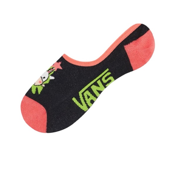 Vans Black Unicorn Tree No Show Socks - Picture 1 of 8